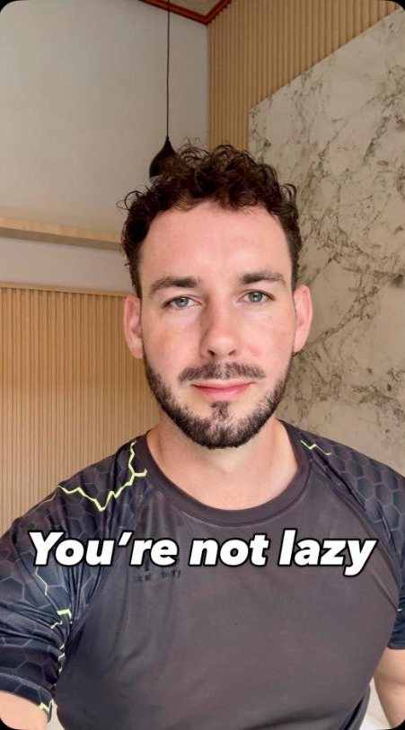 Conor: you are not lazy